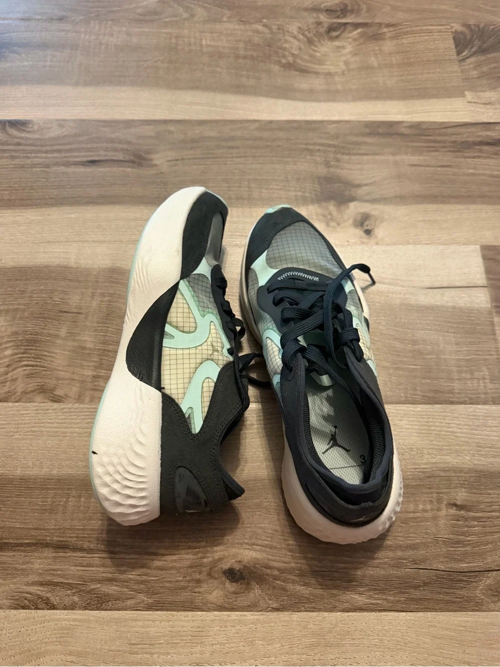 Jordan Women’s Sneakers in Mint Green & Black